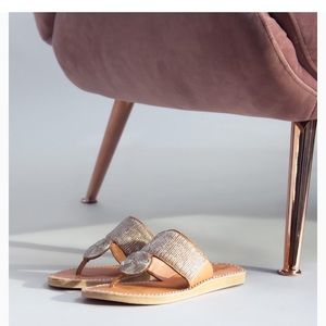 Laidback London Silver Sandal